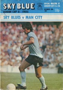 coventry away league cup 1973 to 74 prog